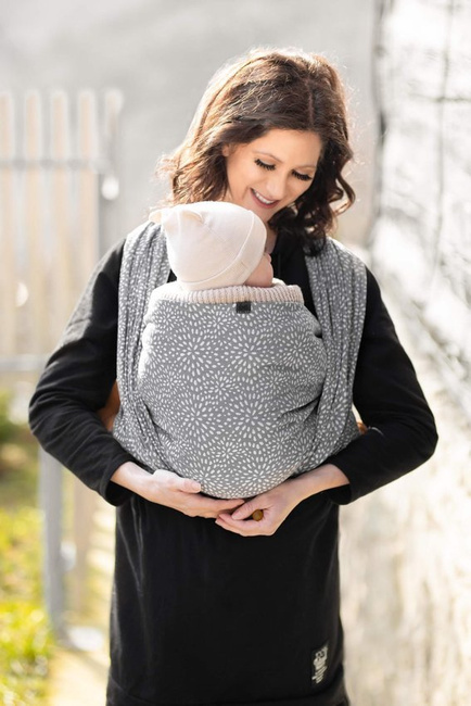 Be Lenka woven wrap - Bloom Grey