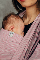 Basic Line Baby Sling LennyLamb - Little Herringbone Ombre Pink