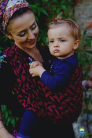 Chusta tkana Little Frog - Ruby Dust