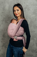 Basic Line Baby Sling LennyLamb - Little Herringbone Ombre Pink