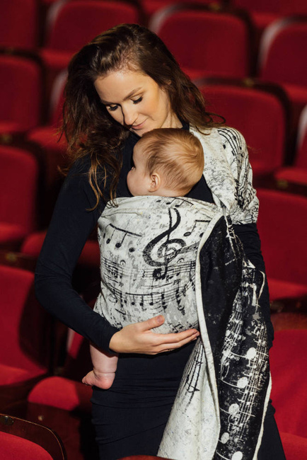 LennyLamb Ring Sling - Symphony - Violin