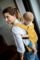 Nosidełko regulowane Qusy - Sand Stories Mustard