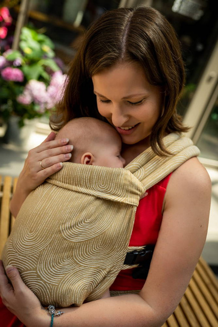 Qusy carrier / Sand Stories Natural - adjustable ergonomic carrier 