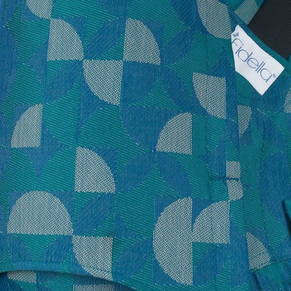 Nosidełko regulowane Fidella Fusion 2.0 Kaleidoscope Ocean Teal