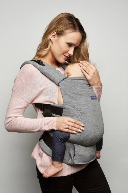 Zaffiro - baby carrier Embrace: Melange Grey