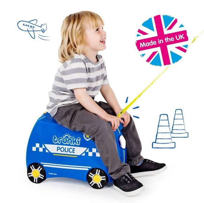 Trunki luggage - Percy Police Car