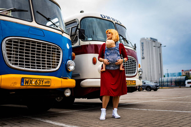 Nosidełko regulowane Qusy - Sand Stories Midnight