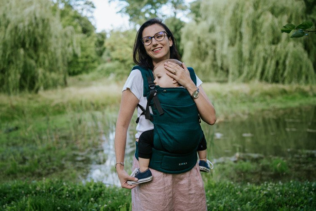 Nosidełko Kavka Multi-Age Baltic Herringbone