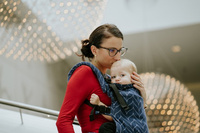 Baby carrier Kavka Multi-age swallow braid