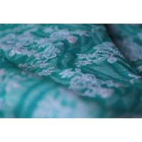 Chusta tkana Yaro Slings - Anemone Trinity Emerald Linen Seacell
