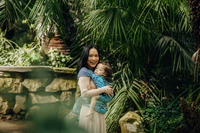 Nosidło hybrydowe LennyLamb - Pawi Ogon Sea Angel