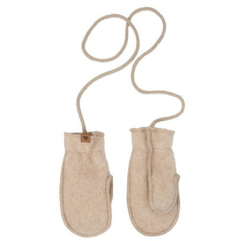 Zaffiro - Children's Mittens - Beige Premium Wool 5 months - 2 years