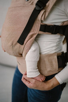 Baby carrier Kavka Multi-age Magnetic: Hazelnut Herringbone(Cotton/Linen/Viscoze)