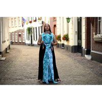 Chusta tkana Yaro Slings - Anemone Trinity Emerald Linen Seacell