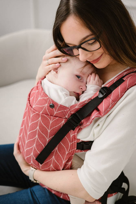 Baby carrier Kavka Multi-Age Magnetic: Grapefruit Braid