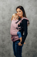 LennyLamb Baby carrier: LennyUpGrade: Litte Herringbone Ombre Pink