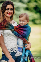 Woven wrap Lenny Lamb Big Love Rainbow Dark