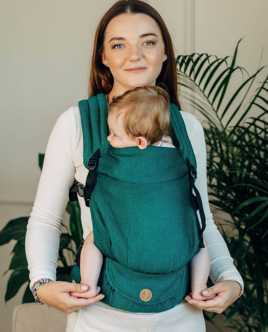 LennyLamb baby carrier - LennyLight - Emerald