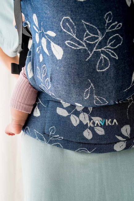 Baby carrier Kavka Multi-age: Ink Eualyptus