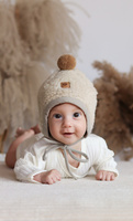 Zaffiro - Tulip Hat 100% Wool – Lamb M (6-12m) Beige