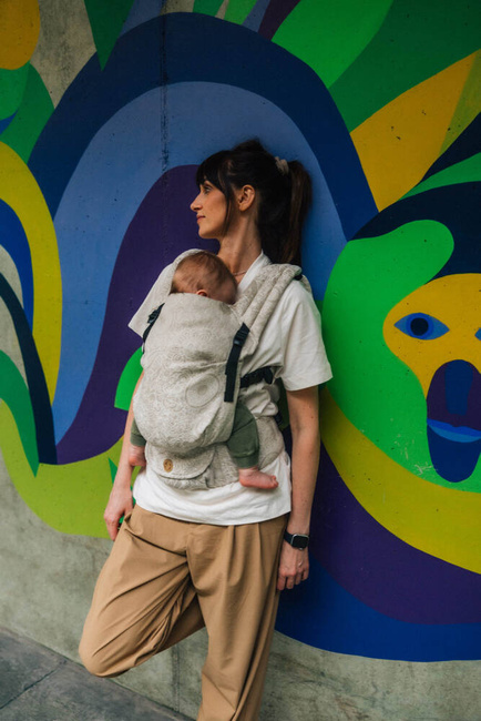 LennyLamb baby carrier LennyLight - Wild Wine Path