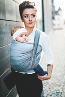 Chusta tkana Little Frog Bambusowy Angelit