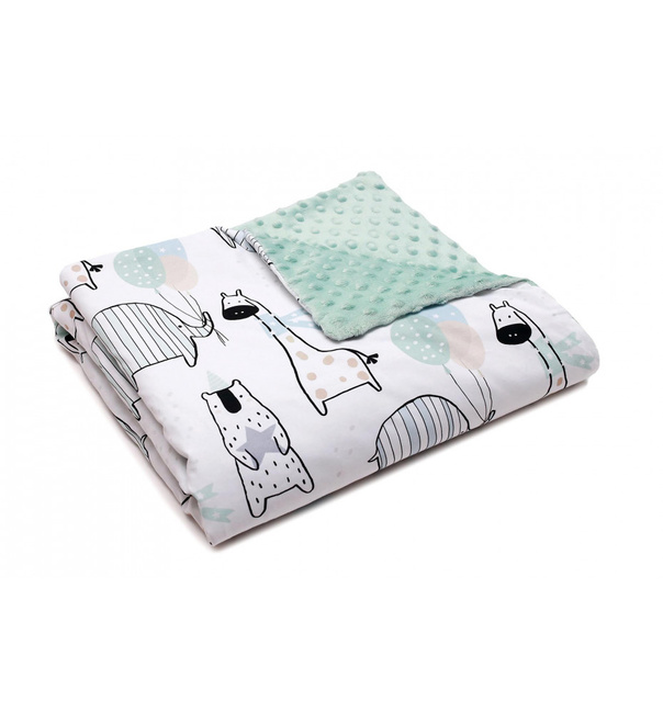 Minky Fleece Blanket (Giraffes) 80x100 cm