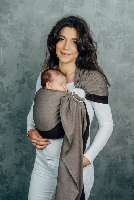 LennyLamb Ring Sling - Hot Chocolate