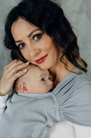 Nosidło LennyHybrid LennyLamb - Mała Jodełka Szara