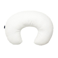 Breastfeeding pillow Zaffiro - Luli White and grey spots