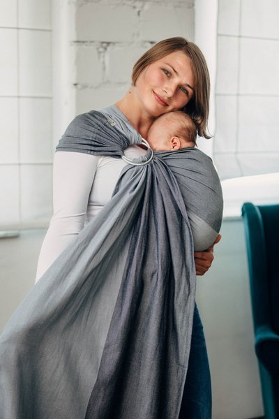 Basic Line LennyLamb Ring Sling - Howlite