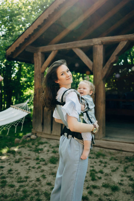 Lenny Lamb Baby carrier LennyUpGrade: Viridiflora: Ash