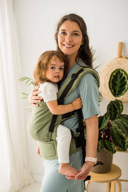 Baby carrier Kavka Multi-Age Magnetic: Rosemary Linen