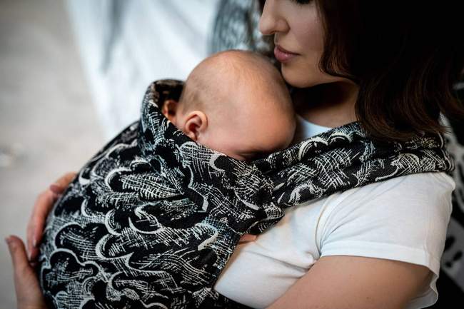 Nosidełko regulowane Qusy - Cartoon Sky Tar