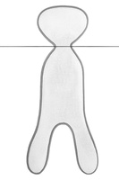 Antypotowa wkładka do fotelika Simple Wool 0-13 G0