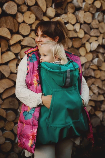 Little Frog Softshell Baby Cover - Teal