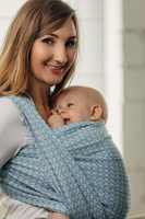 Basic Line Woven wrap Lenny Lamb - LittleLove Sky Blue