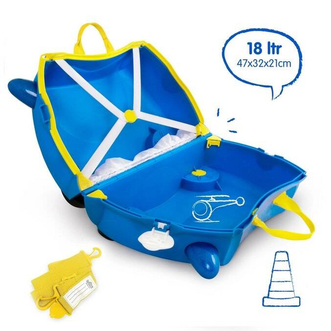 Trunki luggage - Percy Police Car