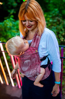 Nosidełko Qusy - Sand Stories Polka Tencel