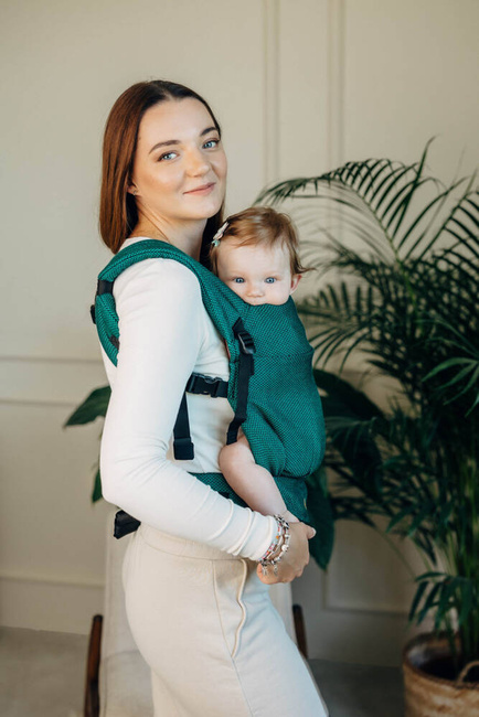 LennyLamb baby carrier - LennyLight - Emerald