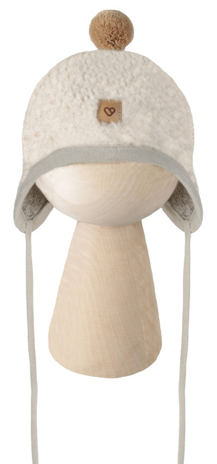 Zaffiro - Tulip Hat 100% Wool – Lamb M (6-12m) Beige