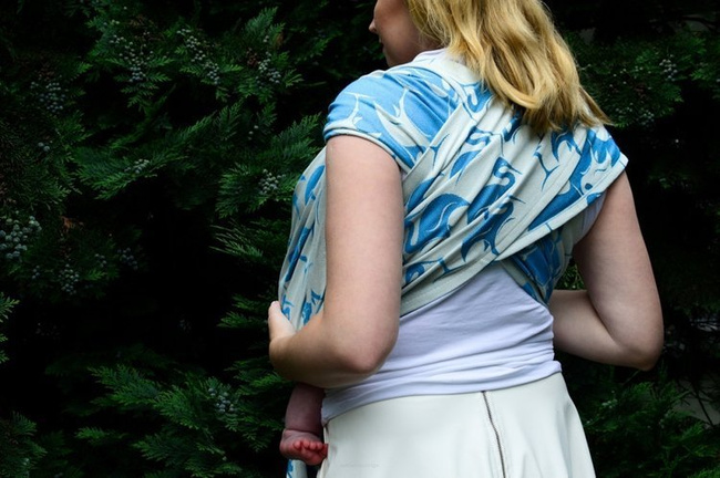 Chusta tkana Sensimo Slings - Heron Cloud