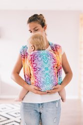 Be Lenka woven wrap - Mandala Rainbow