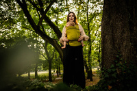 Nosidełko regulowane Qusy - Linen Olive