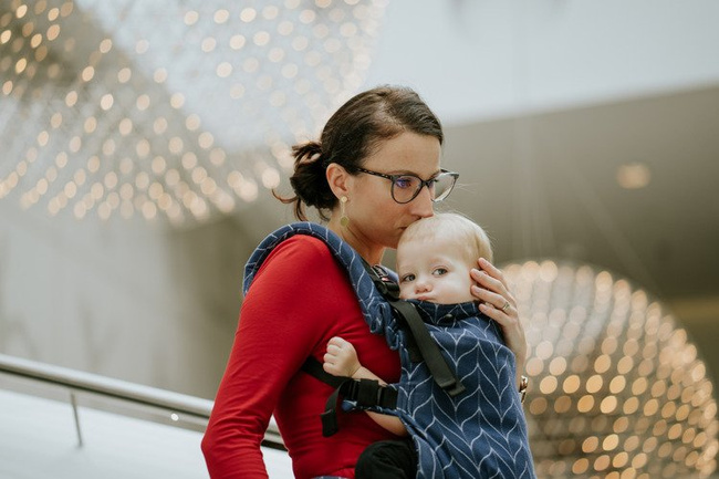 Baby carrier Kavka Multi-age swallow braid