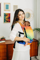 LennyLamb baby carrier - LennyLight - Rainbow Lotus