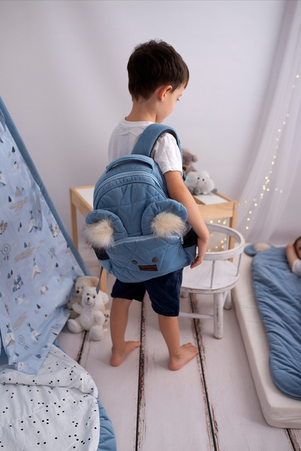 Kinder Hop Jeans Travel Bear Children's Backpack