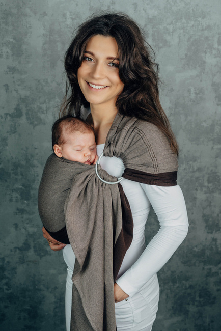 LennyLamb Ring Sling - Hot Chocolate