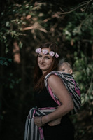 Chusta tkana Sensimo Slings - Flamingos Rich