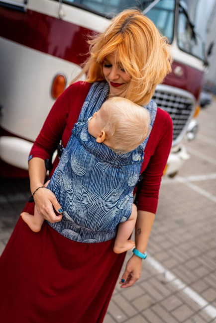 Nosidełko regulowane Qusy - Sand Stories Midnight